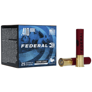 Federal Game-Shok Hi-Brass Load .410 ga 2 1/2" 1/2oz 1200 fps #6 25/ct