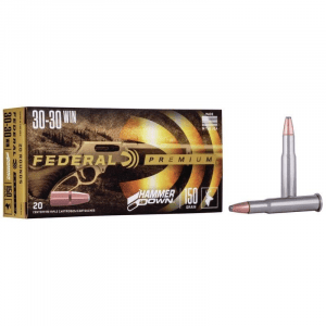 Federal Hammer Down Rifle Ammunition .30-30 Win 150 gr SP 2390 fps 20/ct