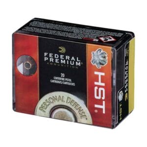 Federal Personal Defense HST 9mm Luger 147gr HST JHP Handgun Ammo - 20 Rounds