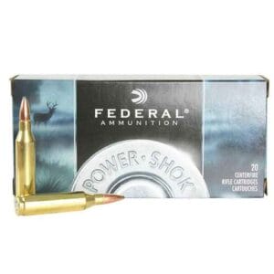 Federal Power-Shok 223 Remington 55gr SP Rifle Ammo - 20 Rounds