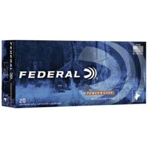 Federal Power Shok 223 Remington 64gr JSP Rifle Ammo - 20 Rounds