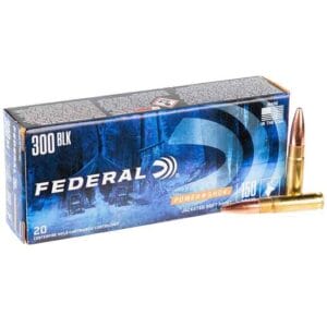 Federal Power Shok 300 AAC Blackout 150gr JSP Rifle Ammo - 20 Rounds