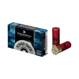 Federal Power-Shok Buckshot Shotshells - #00 Buckshot - 12 Gauge - 1210 fps - 5 rounds