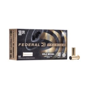 Federal Premium .38 Special 148 Grain Lead Wadcutter Handgun Ammo