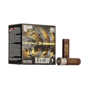 Federal Premium Black Cloud FS Waterfowl Shotgun Shells with FliteControl FLEX Wad - 10 Gauge - BB - 3.5" - 250 Rounds