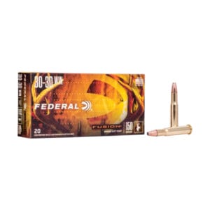 Federal Premium Fusion .30-30 Winchester 150 Grain Soft-Point Centerfire Rifle Ammo