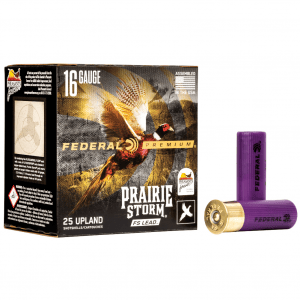 Federal Premium, Prairie Storm, 16 Gauge 2.75", FS Lead, #5, 1 1/8 oz, 25 Round Box PFX164FS 5