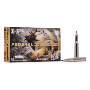 Federal Premium Terminal Ascent .30-06 Spr. Bonded Polymer Tip 175 Grain 20 Rounds