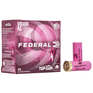 Federal Top Gun Target Special Edition Pink 12 ga 2 3/4" 1 1/8oz - 25/ct