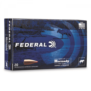 Federal Varmint & Predator .223 Remington Hornady V-Max 53 Grain 20 Rounds