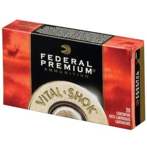 Federal Vital Shok 30-06 180gr Trophy Bonded Tip 20/Bx