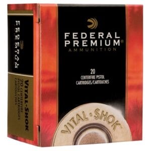 Federal Vital Shok 357 Mag 140gr Banres Expander 20/Bx