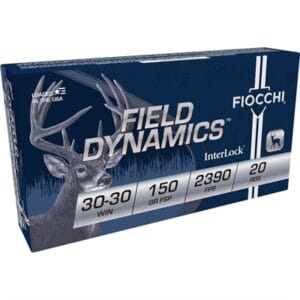 Field Dynamics 30-30 Winchester Rifle Ammo - 30-30 Winchester 150gr Hornady Interlock Fsp 20/Box