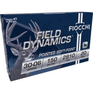 Fiocchi Ammo 30-06 Spr. 150gr. Spbt - Fiocchi Ammo 30-06 Spr. 150gr. Spbt 20bx