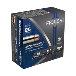 Fiocchi Extrema XTP .38 Special 110 Grain Handgun Ammo