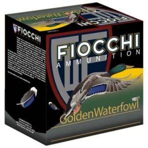 Fiocchi Golden Waterfowl 12 Gauge 3in #1 1-1/4oz Waterfowl Shotshells - 25 Rounds - #1