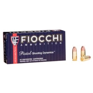 Fiocchi Shooting Dynamics 9mm 147gr Fmj 50/Bx