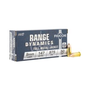 Fiocchi Shooting Dynamics 9mm Luger 147 Grain Handgun Ammo