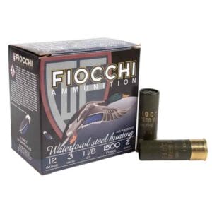 Fiocchi Speed Steel 12 Gauge 3in #2 1-1/8oz Waterfowl Shotshells - 25 Rounds - #2