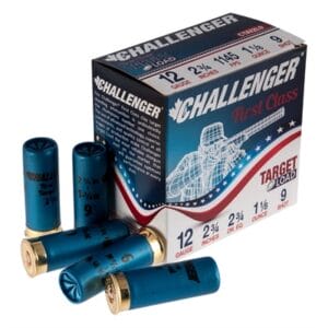 First Class Target Load 12 Gauge 2-3/4'''' Ammo - 12ga 2-3/4'''' 1-1/8 Oz #9 Shot 1145 Fps 250/Case