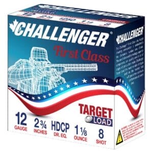 First Class Target Load 12 Gauge Handicap 2-3/4'''' Ammo - 12 Gauge 2-3/4'''' 1-1/8 Oz #8 Shot 250/Case (Cta12hd8)