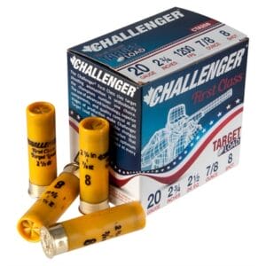 First Class Target Load 20 Gauge 2-3/4'''' Ammo - 20 Gauge 2-3/4'''' 7/8 Oz #8 Shot 250/Case (Cta208)