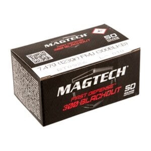 First Defense Ammo 300 Aac Blackout 123gr Fmj - 300 Aac Blackout 123gr Full Metal Jacket 50/Box