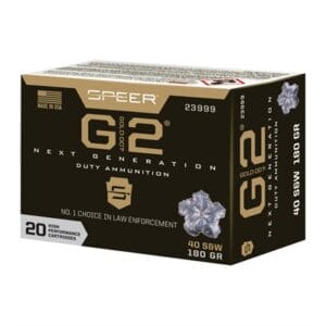 Gold Dot G2 40 S&W Ammo - 40 S&W 180gr Gold Dot Hollow Point 20/Box