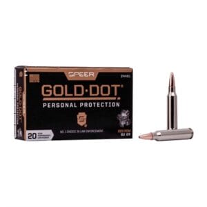 Gold Dot Rifle 223 Remington Ammo - 223 Remington 62gr Soft Point 200/Case