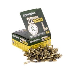 Golden Hunter 22 Long Rifle Rimfire Ammo - Golden Hunter 22 Long Rifle 40gr Plated Hollow Point 550/Box