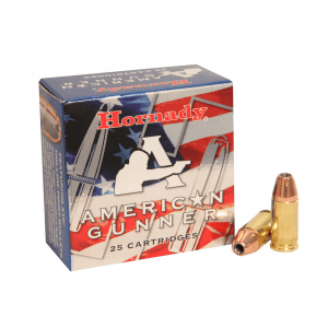 HORNADY American Gunner 9mm Luger 115gr XTP AG Ammo (90244)