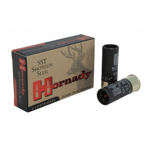 HORNADY Custom Lite 12 Gauge 2.75in Sabot Slug Ammo, 5 Round Box (86230)