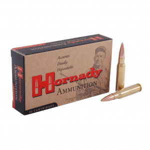 HORNADY Match 308 Win. 168 Grain BTHP Ammo, 20 Round Box (8097)