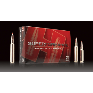 HORNADY Superformance 308 Win. 150 Grain SST Ammo, 20 Round Box (80933)