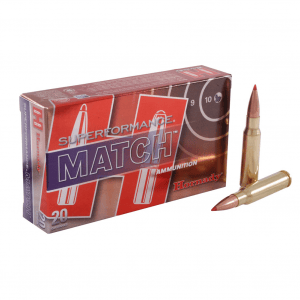 HORNADY Superformance Match 308 Win. 168Gr ELD Match 20Rd Box Ammo (80963)