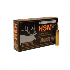 HSM Trophy Gold .243 Win 95Gr BTHP 20rd Box Rifle Ammo (BER24395VLD)