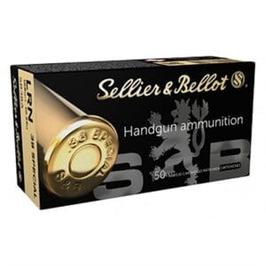 Handgun 38 Special Ammo - 38 Special 158gr Lead Round Nose 50/Box