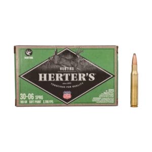 Herter's .30-06 Springfield 180 Grain Soft Point Centerfire Rifle Ammo