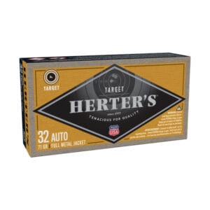 Herter's Target.32 Auto 71 Grain Handgun Ammo