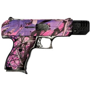 Hi-Point CF380 Compensated 380 Auto (ACP) 4in Pink Country Girl Camo Pistol - 10+1 Rounds - Compact