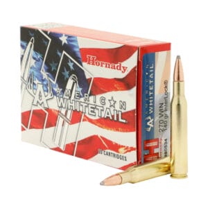 Hornady American Whitetail .270 Winchester 140 Grain Centerfire Rifle Ammo