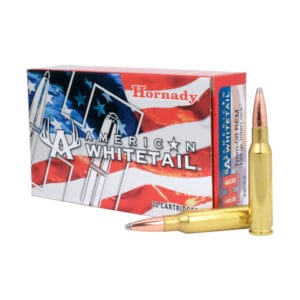 Hornady American Whitetail 7mm-08 Remington 139 Grain Centerfire Rifle Ammo