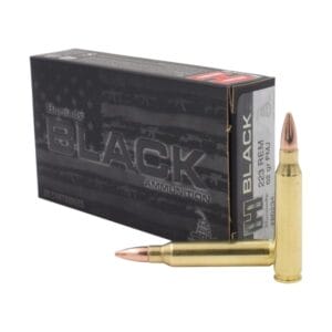 Hornady BLACK .223 Remington 62 Grain Centerfire Rifle Ammo