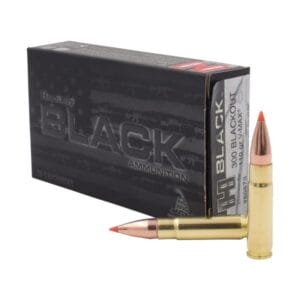 Hornady BLACK .300 AAC Blackout 110 Grain Centerfire Rifle Ammo