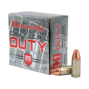 Hornady Critical DUTY Tactical 9mm Luger 135 Grain Handgun Ammo