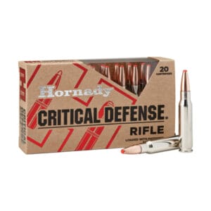 Hornady Critical Defense .308 Win 155 Grain FTX Rifle Ammo