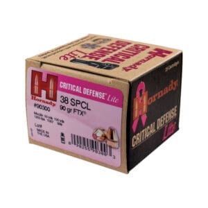 Hornady Critical Defense .38 Special 90 Grain Handgun Ammo