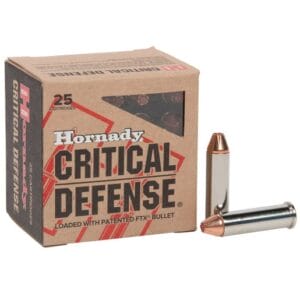 Hornady Critical Defense 357 Magnum 125gr FTX Handgun Ammo - 25 Rounds