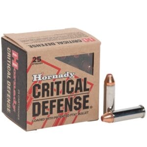 Hornady Critical Defense 38 Special 110gr FTX Handgun Ammo - 25 Rounds