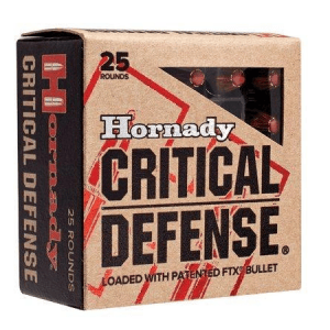 Hornady Critical Defense Handgun Ammo .380 ACP 90 gr FTX 1000 fps 25/ct